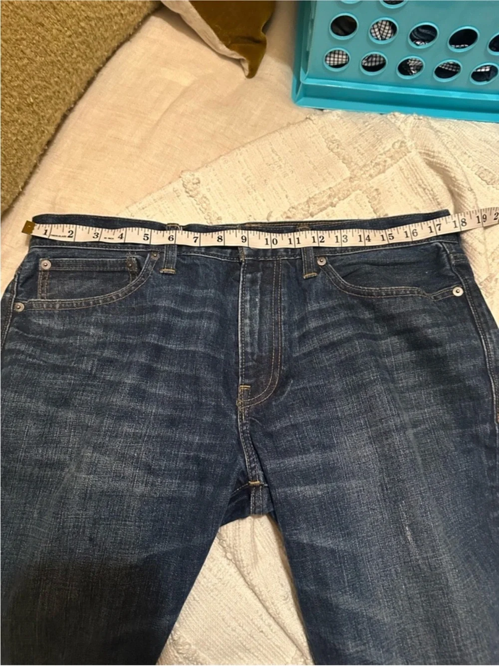 J. Crew 770™ Straight-Fit Rigid Jean in Dark Shadow Wash Japanese Denim